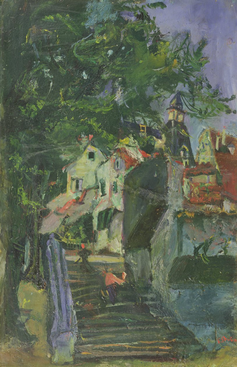 The Steps of Chartres, ca. 1933-34 af Chaim Soutine