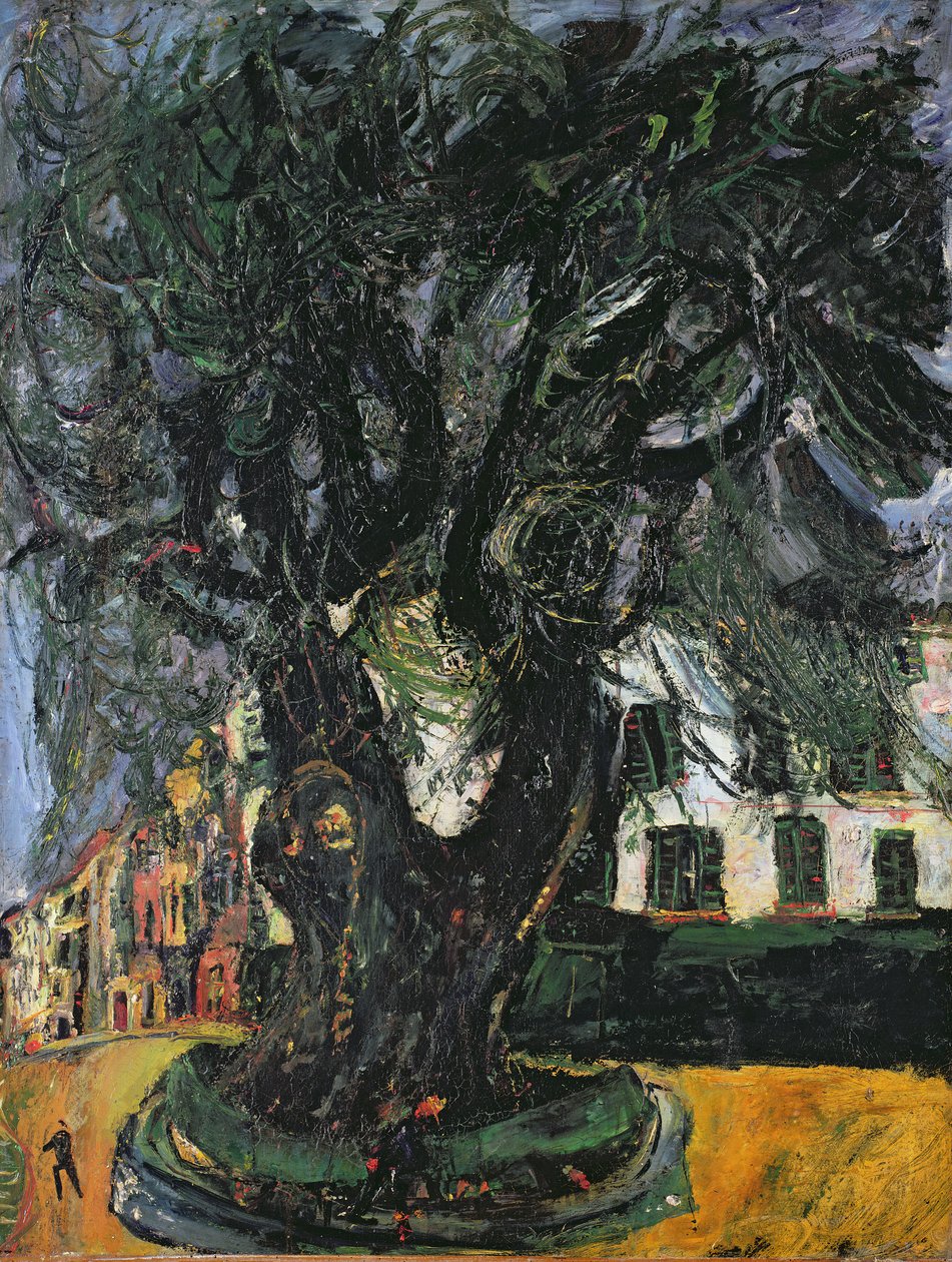 Træet i Vence, 1929 af Chaim Soutine