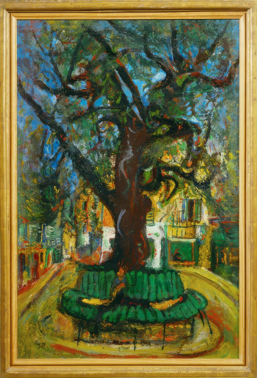Træet i Vence af Chaim Soutine