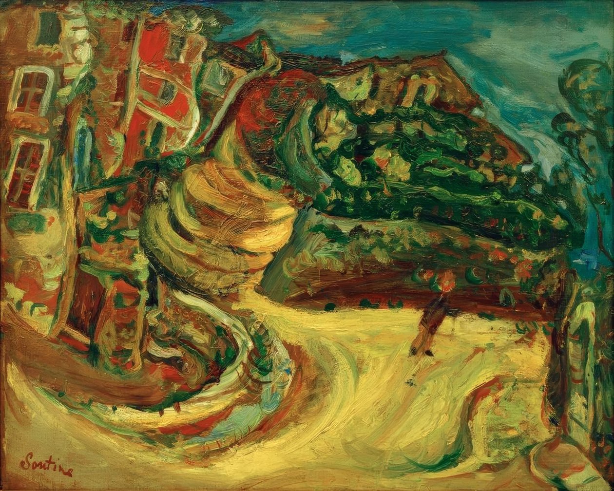 Gaden Céret af Chaim Soutine