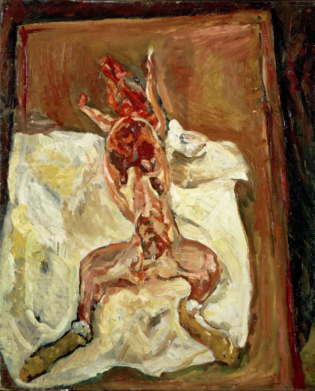 Flayed Rabbit, ca. 1921 (olie på lærred) af Chaim Soutine