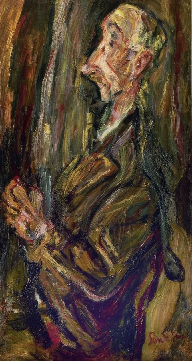 MAN I BØN - TYVENDE ÅRHUNDREDE - FRANSK EKSPRESSIONISME af Chaim Soutine