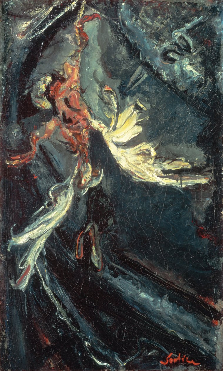 Hængende And, ca. 1925 af Chaim Soutine