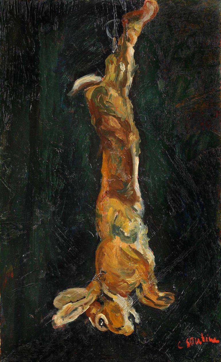 Hanging Hare, ca 1923. af Chaim Soutine