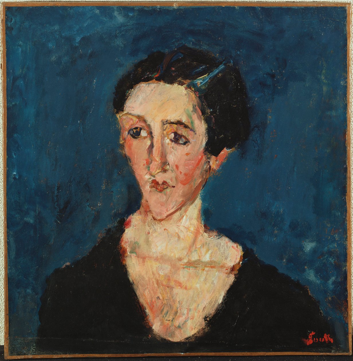 Portræt af Madalaine Castaing, ca. 1928 af Chaim Soutine