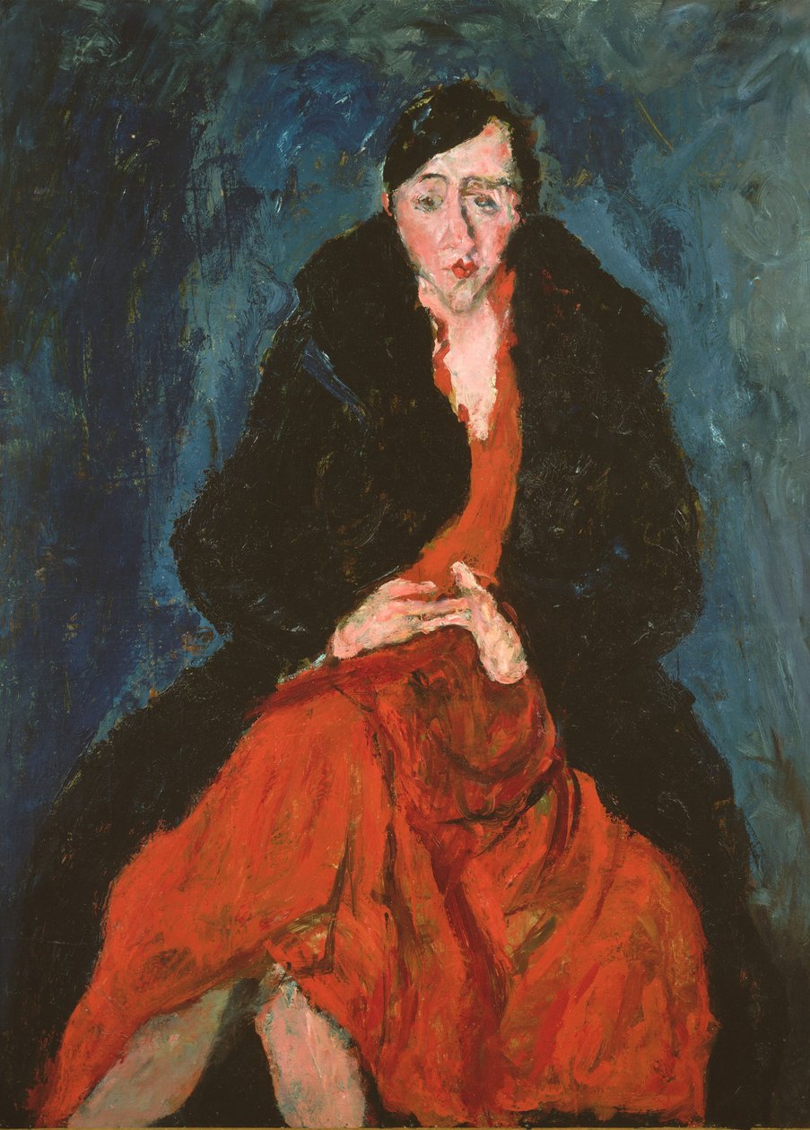 Portræt af Madeleine Castaing, ca. 1929 af Chaim Soutine