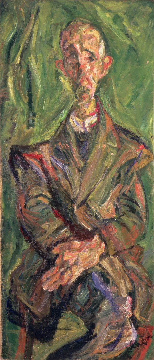 Portræt af en mand, ca. 1921 af Chaim Soutine