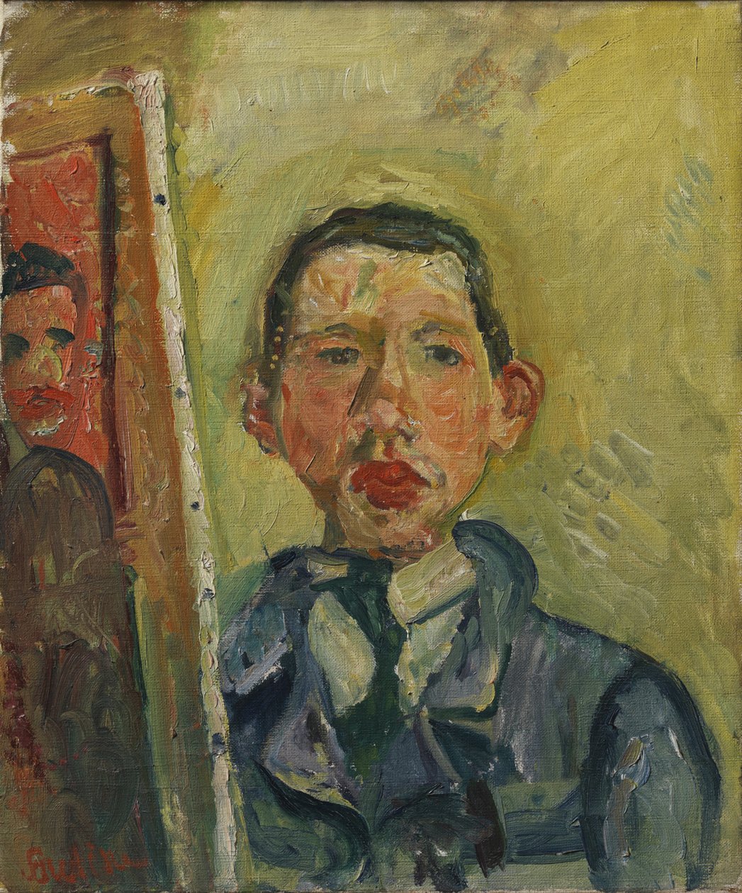 Selvportræt af Chaim Soutine