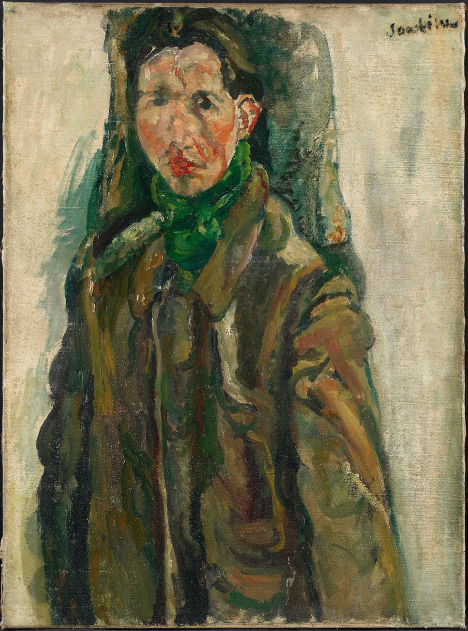 Selvportræt af Chaim Soutine