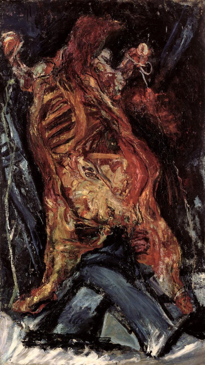 Side of Beef (olie på lærred) af Chaim Soutine