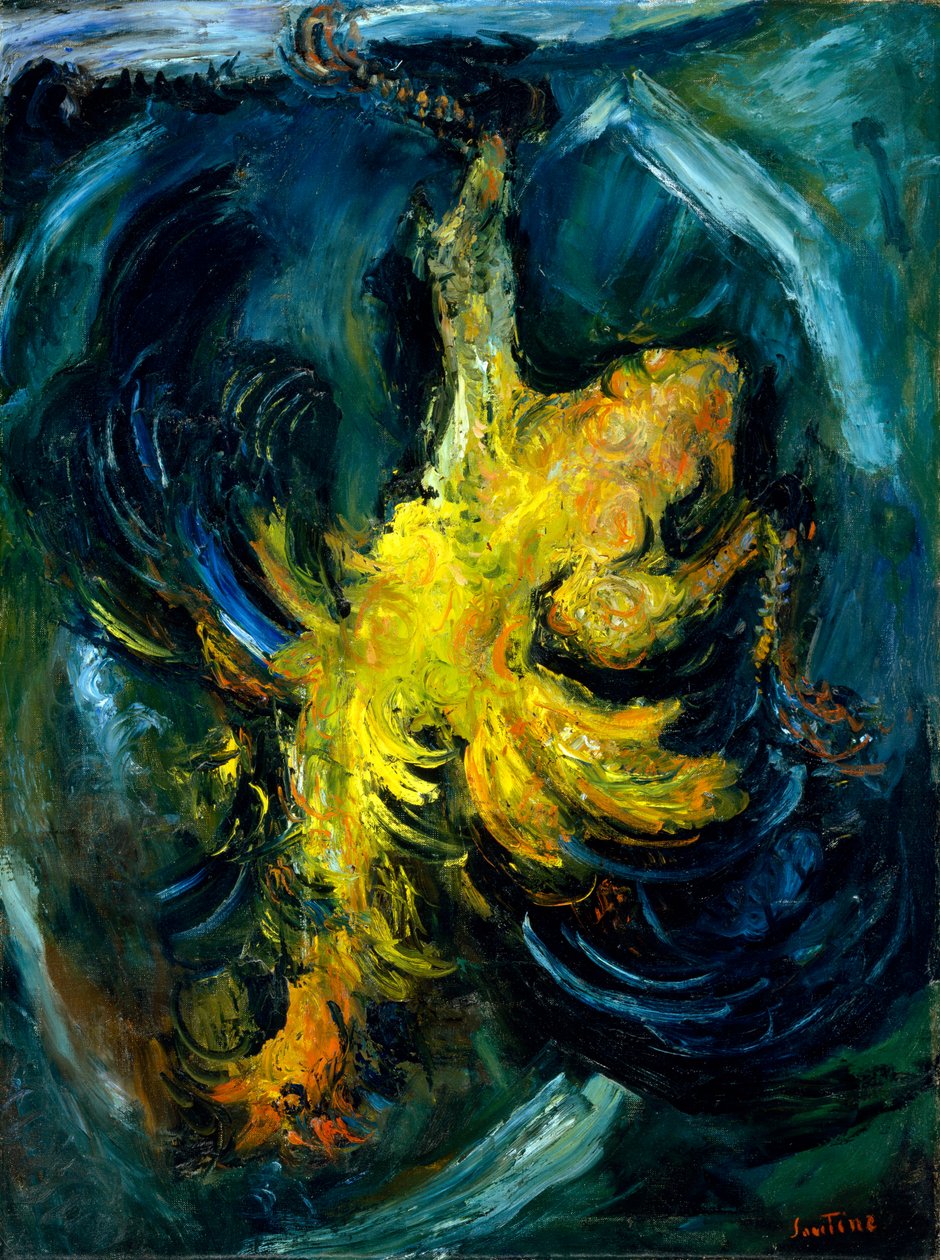 Kyllingen, ca. 1926 af Chaim Soutine