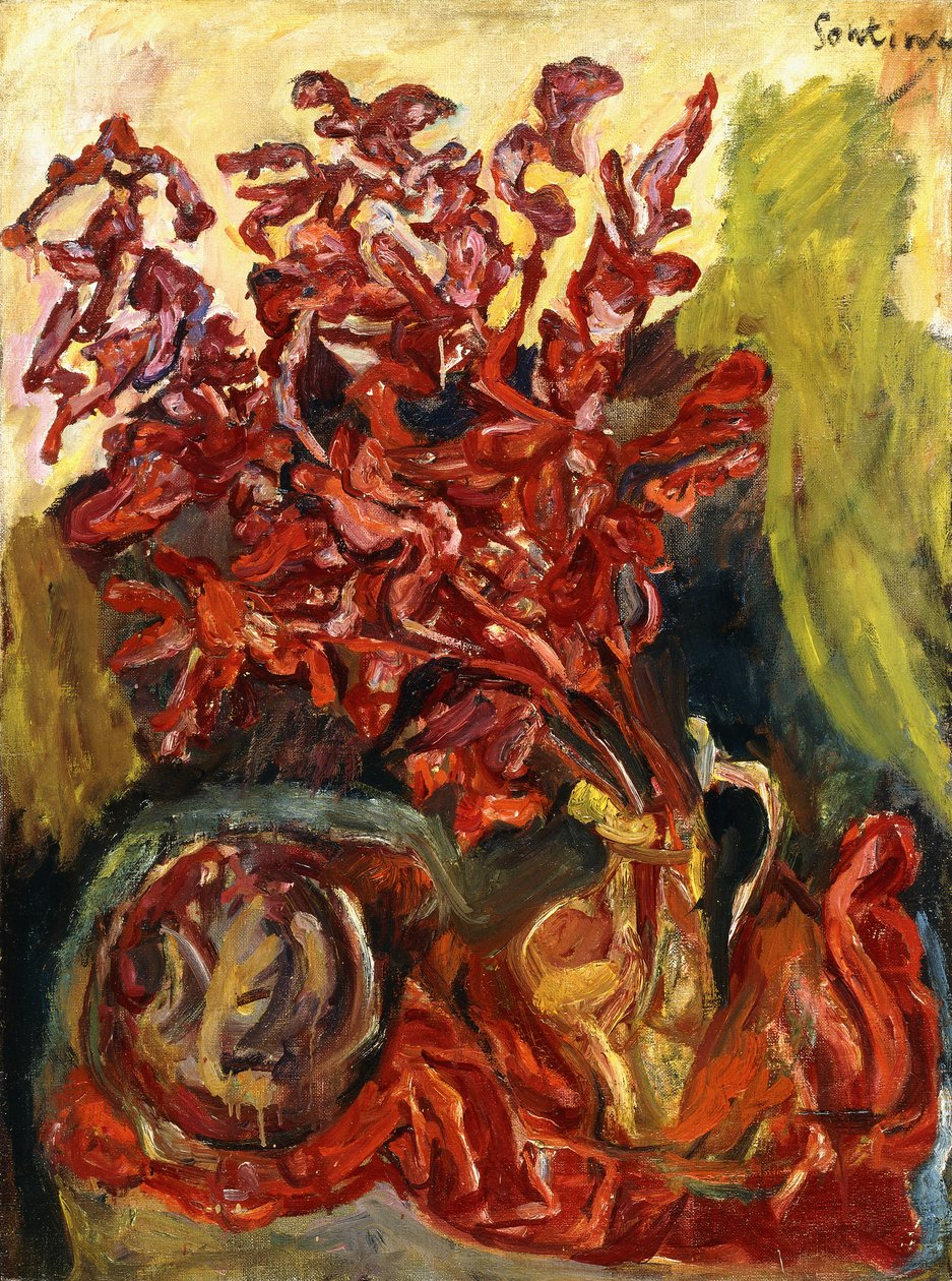 Gladiolen, ca. 1919 af Chaim Soutine