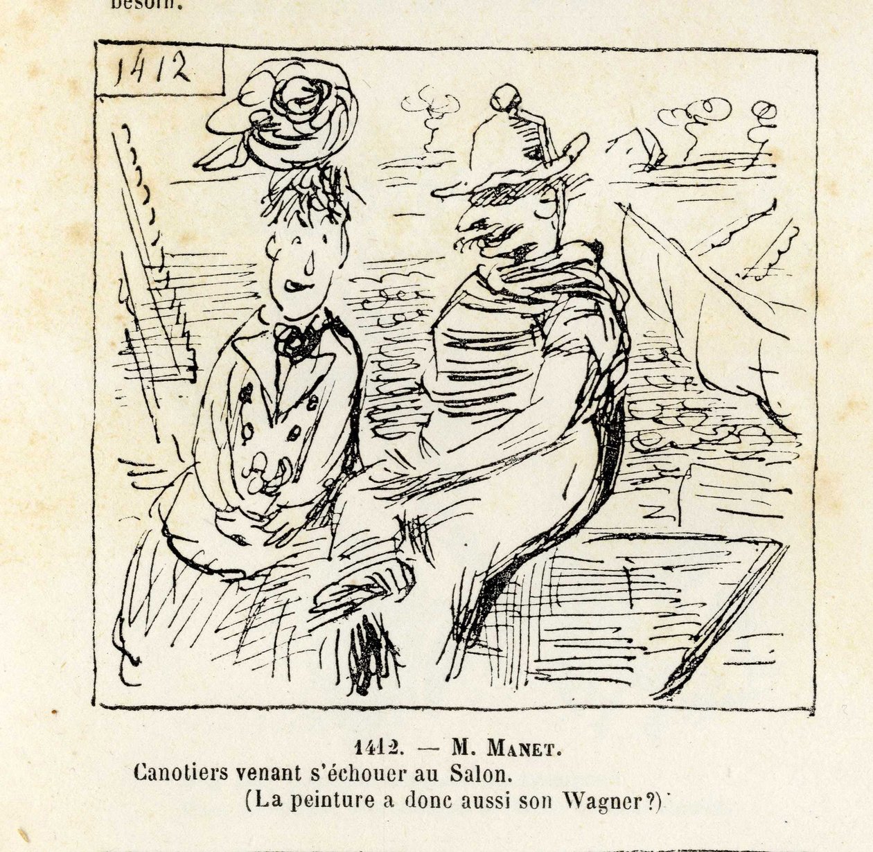 Parisian Chronicle (Cham) af Amédée de Noé