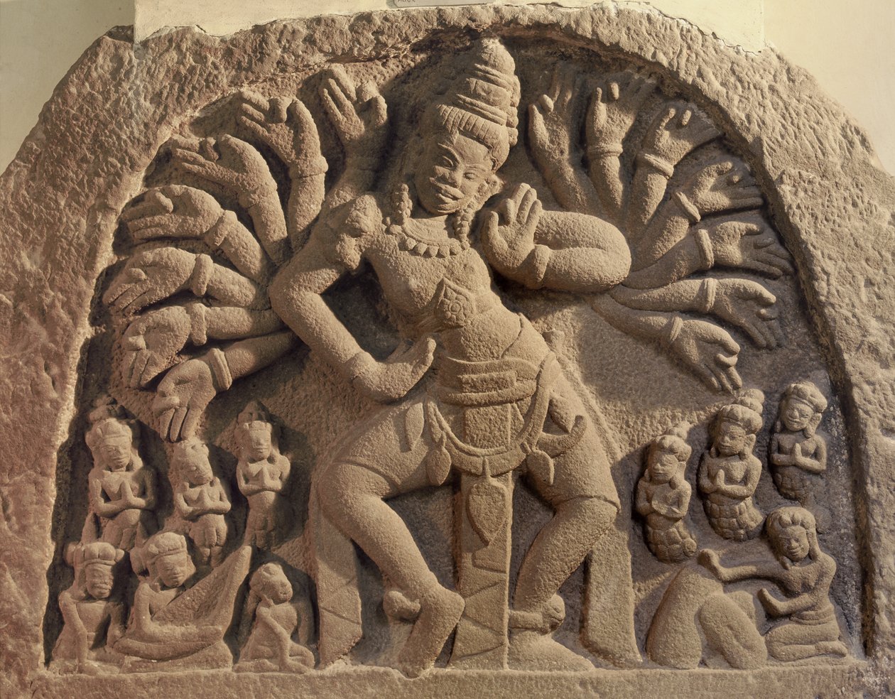 Danser sekstenarmet Shiva af Cham School