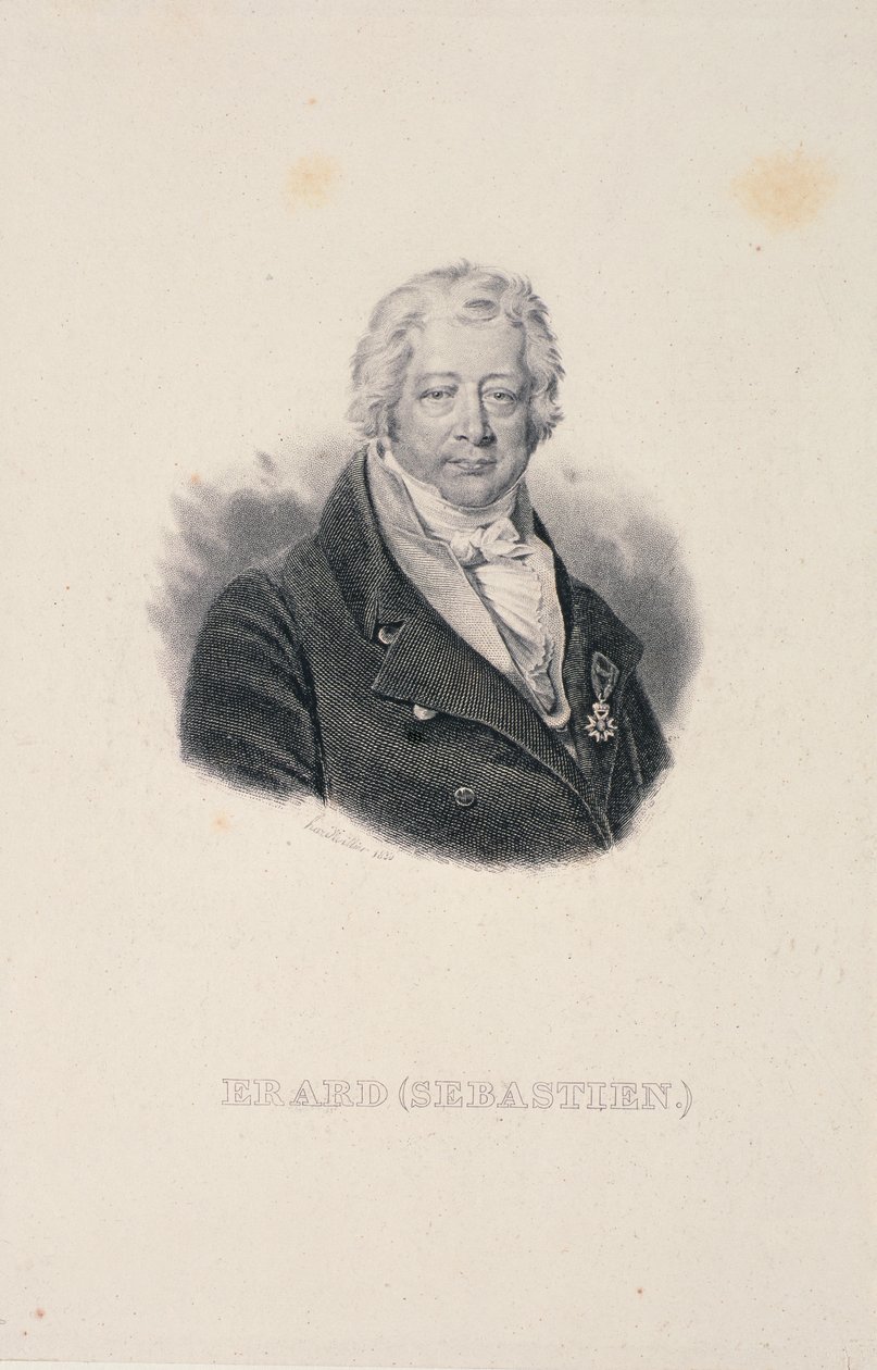 Sebastien Erard (1752-1831) 1830 af Charles Achille D