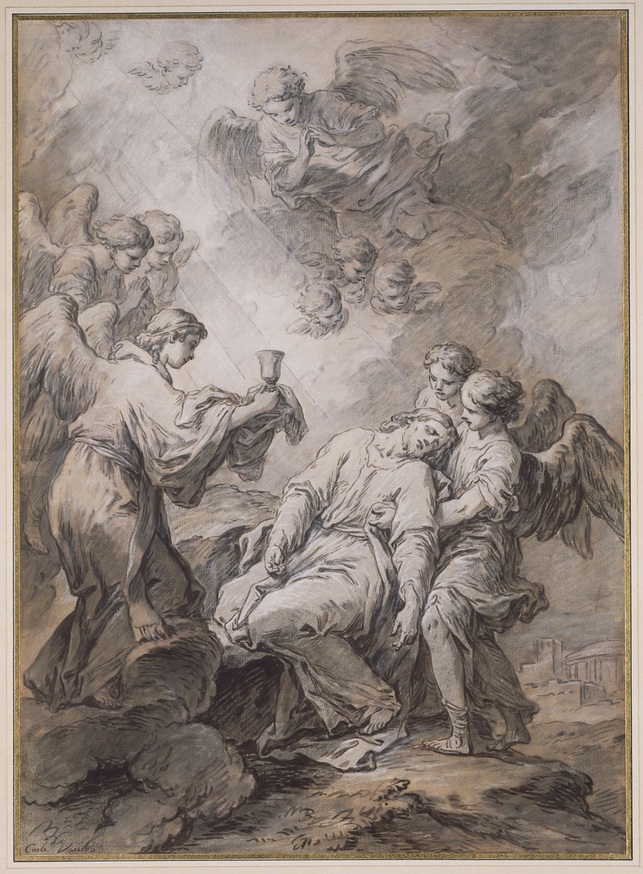 Kvalet i haven af Charles André van Loo