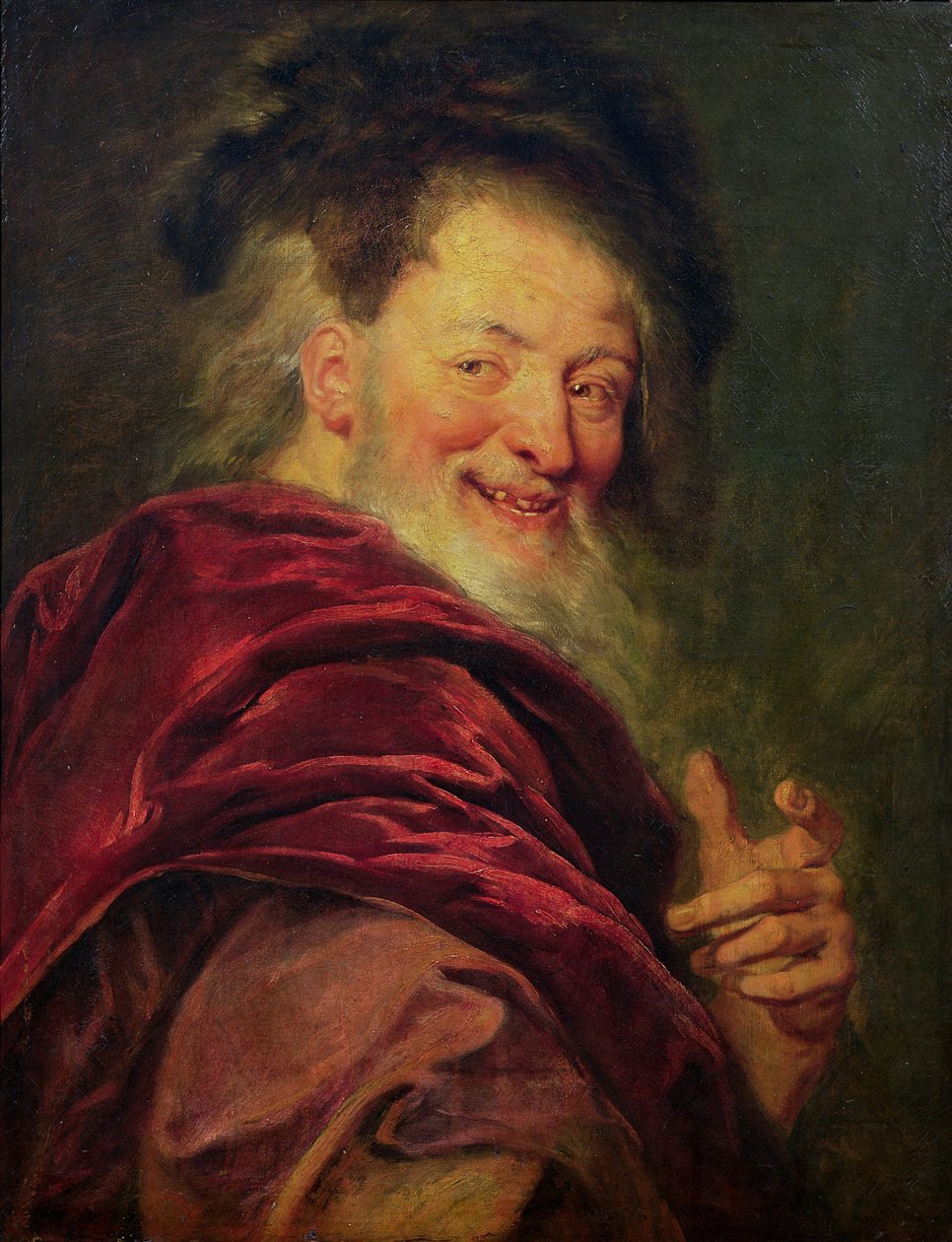Demokrit (ca.460-c.370 f.Kr.) 1692 af Charles Antoine Coypel