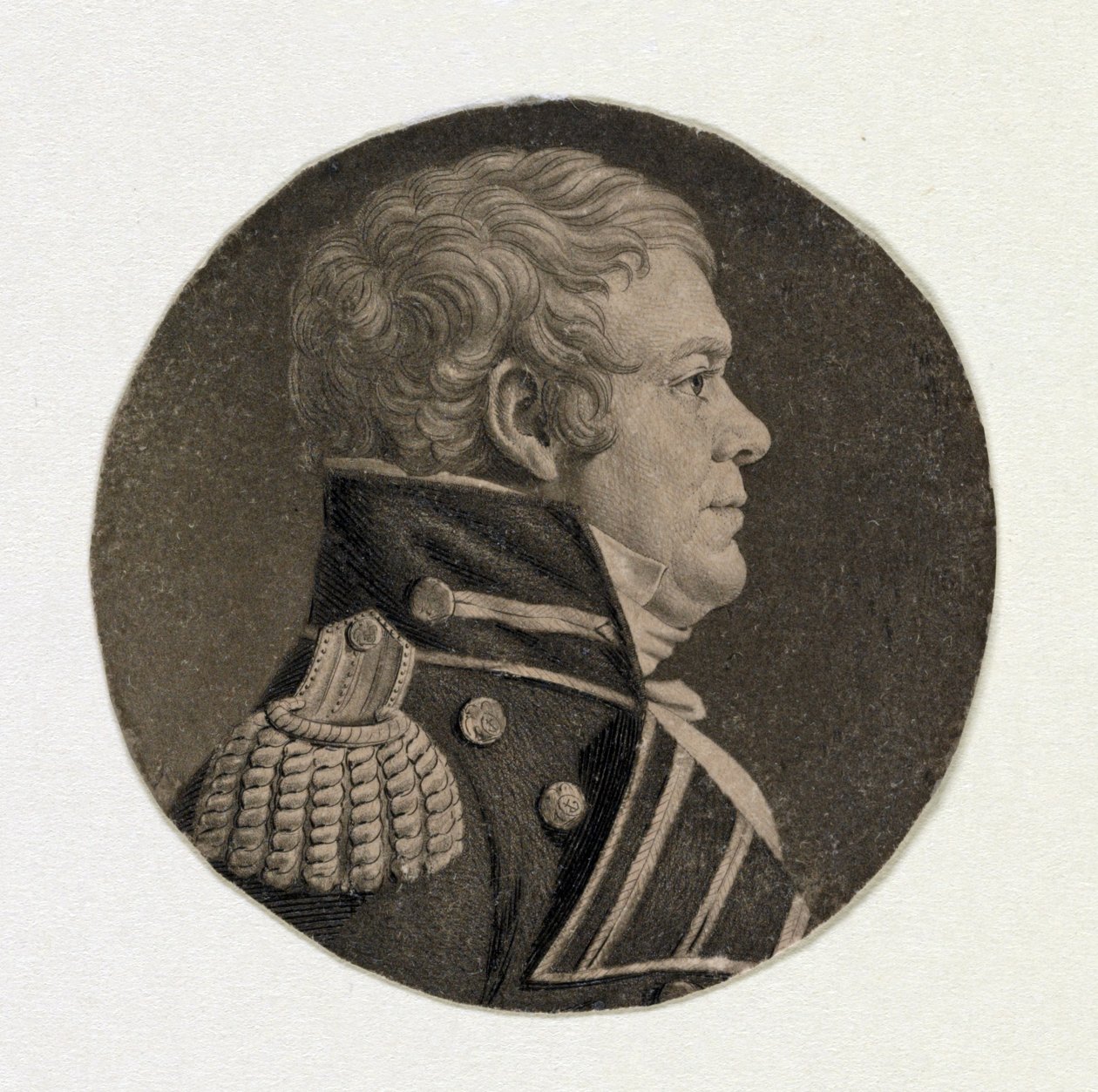 John Cassin, pub. ca. 1825 af Charles Balthazar Julien Févret de Saint Mémin