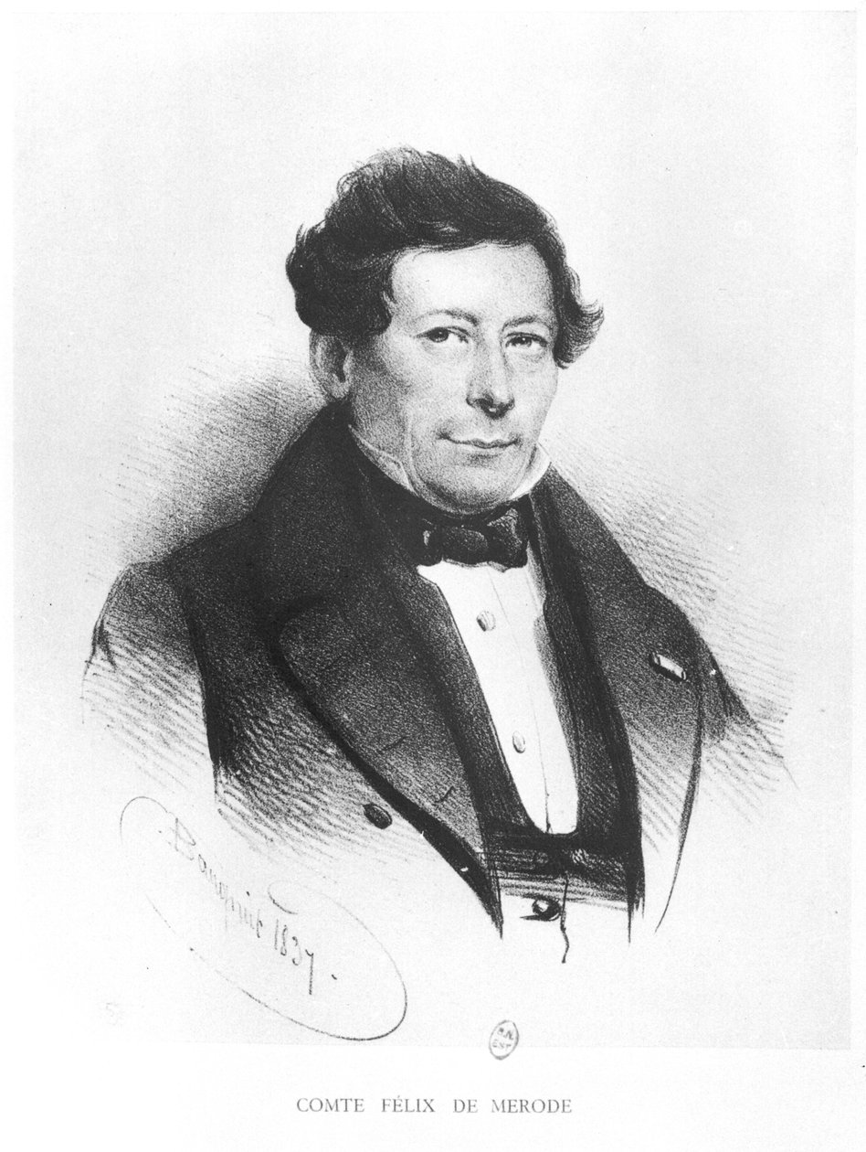 Grev Felix de Merode (1791-1857) 1837 af Charles Baugniet