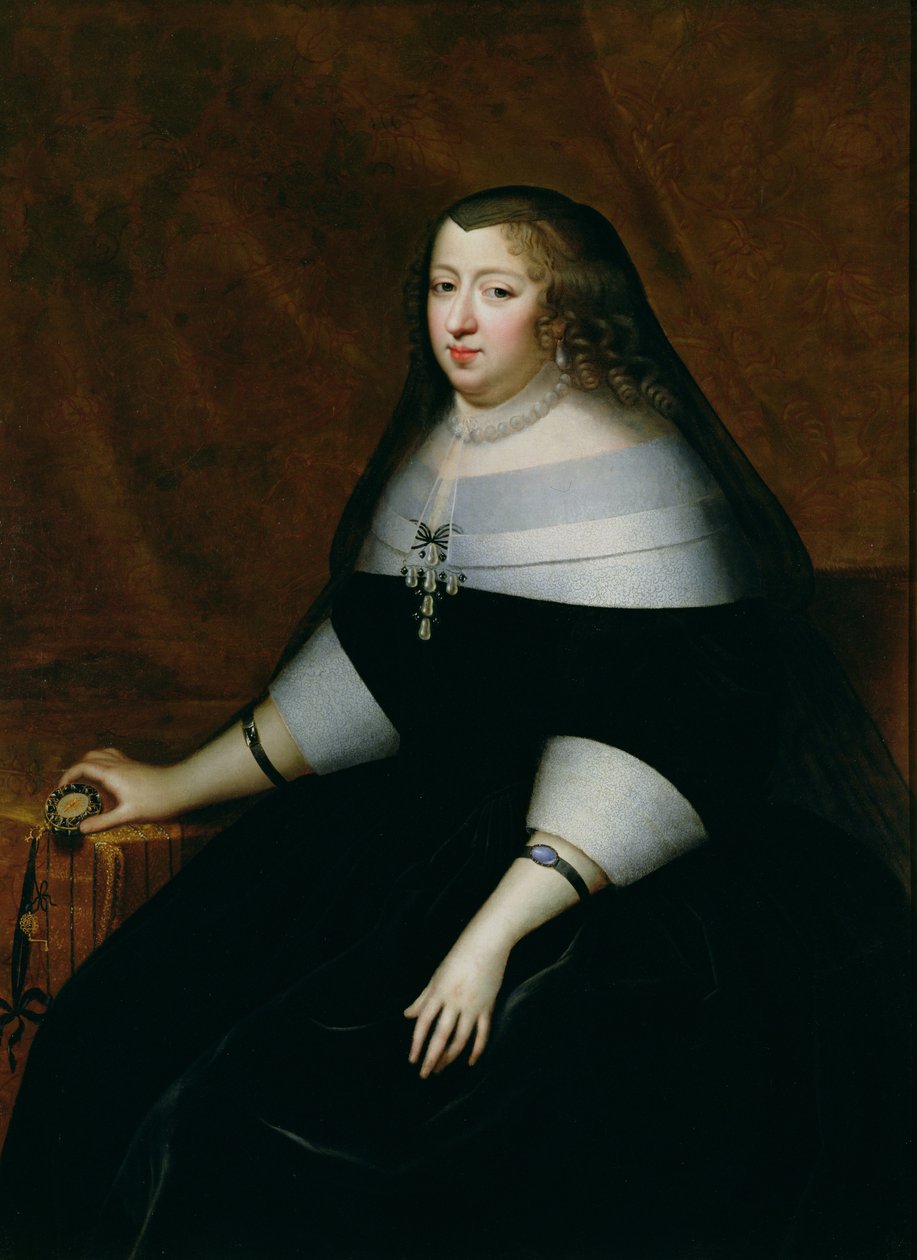 Portræt af Anne af Østrig (1601-66) af Charles Beaubrun