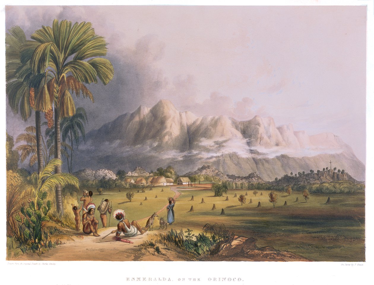 Esmeralda, på Orinoco, stedet for en spansk mission, fra 