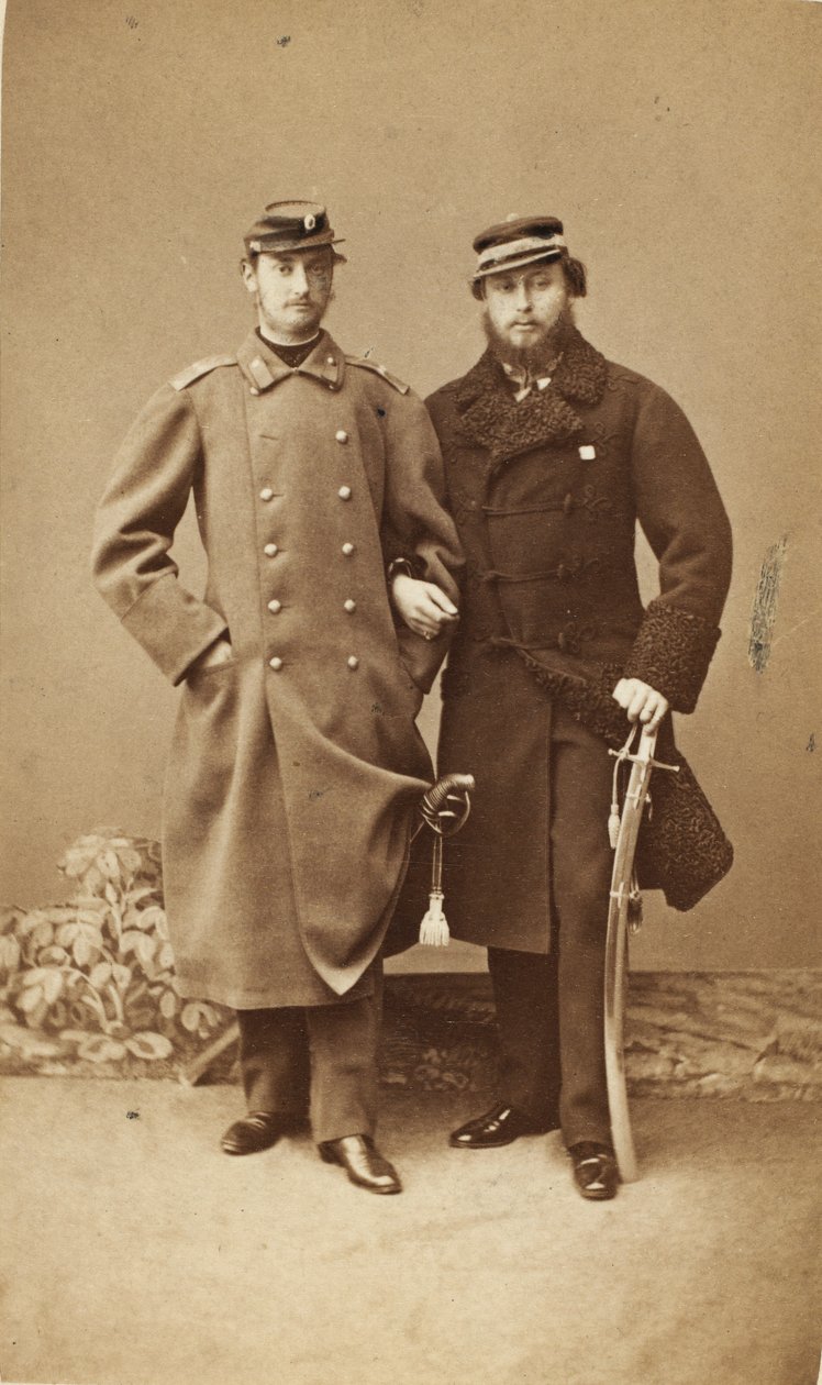 Prinsen af Wales og kronprins Frederik af Danmark af Charles Bergamasco