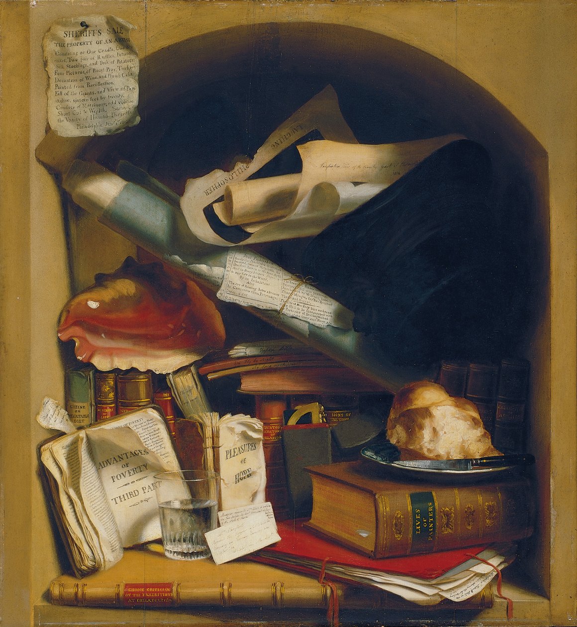 Fattig Kunstnerskab, c.1815 af Charles Bird King