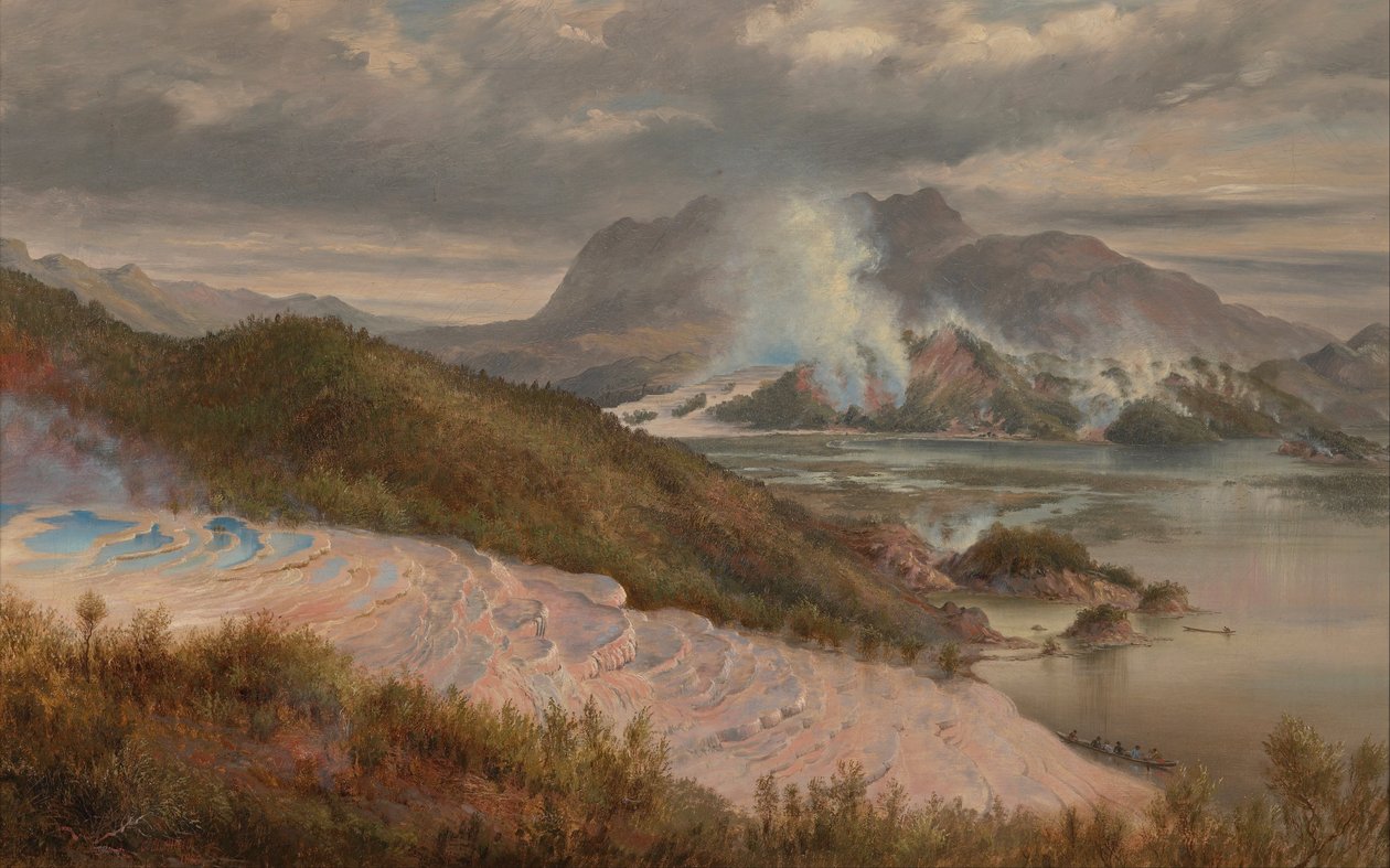 Lyserøde terrasser af Charles Blomfield