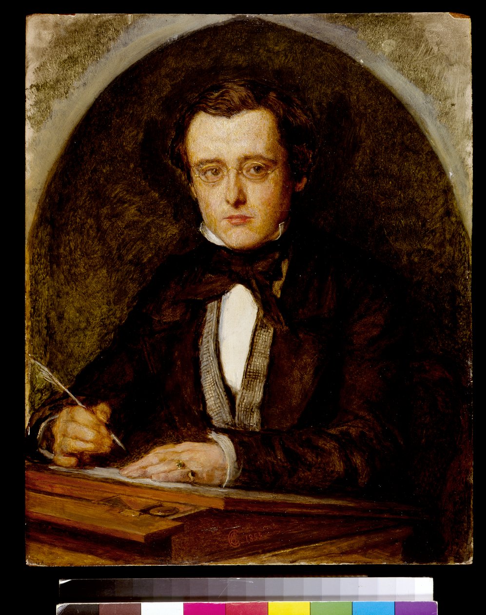 Portræt af Wilkie Collins (1824-89) 1853 af Charles Collins