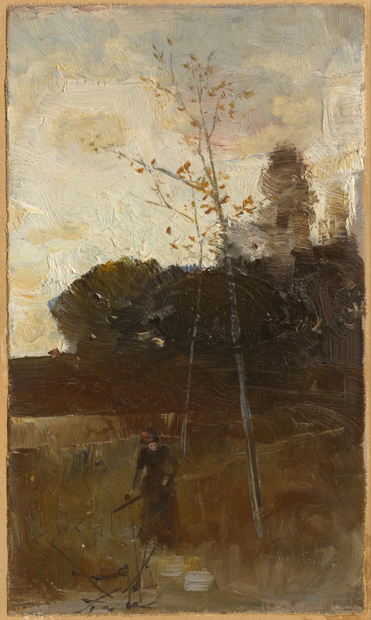 Stien fra skoven af Charles Edward Conder