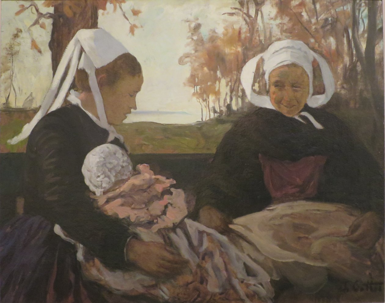 De tre generationer af Charles Cottet
