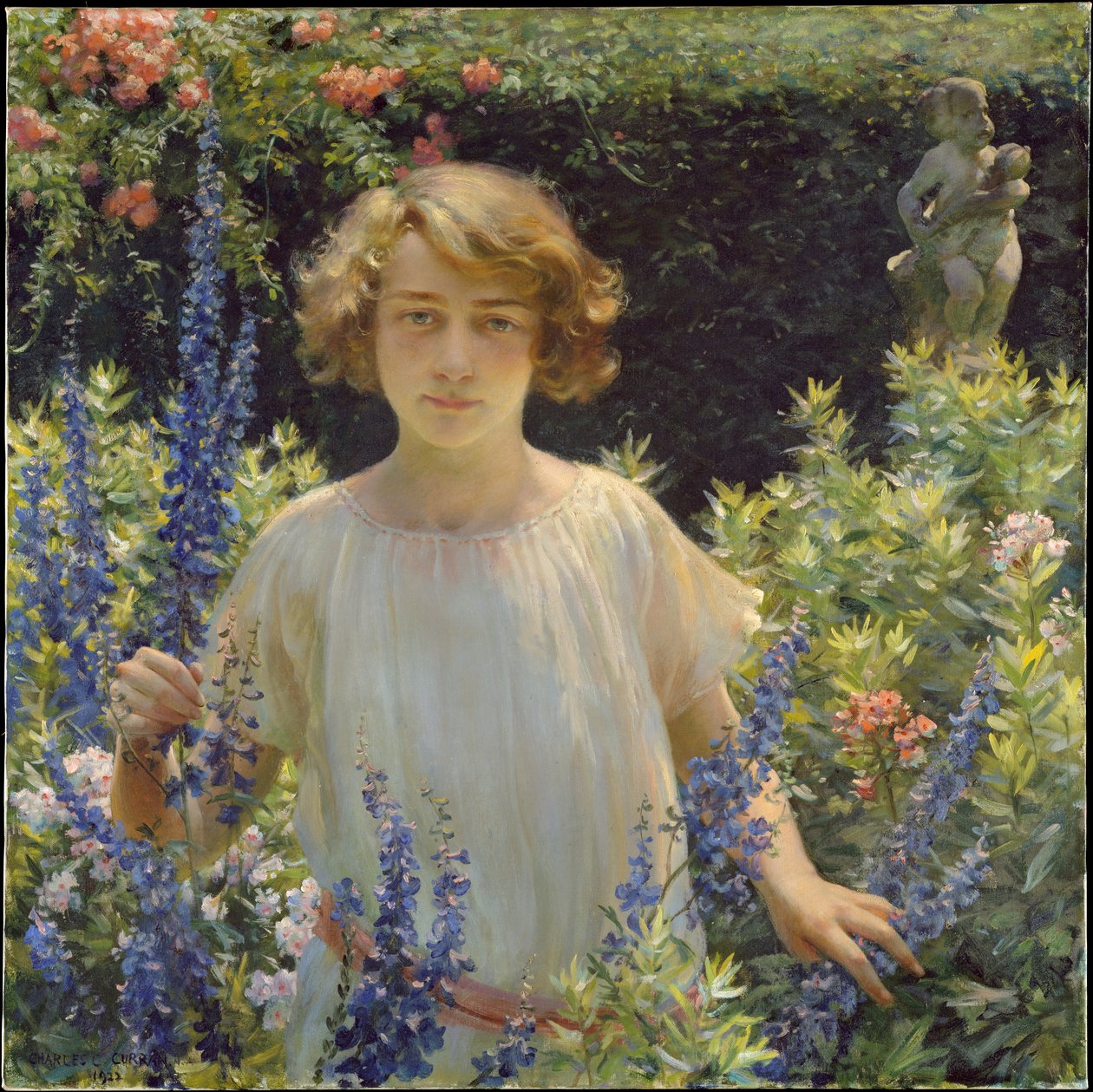Betty Newell af Charles Courtney Curran