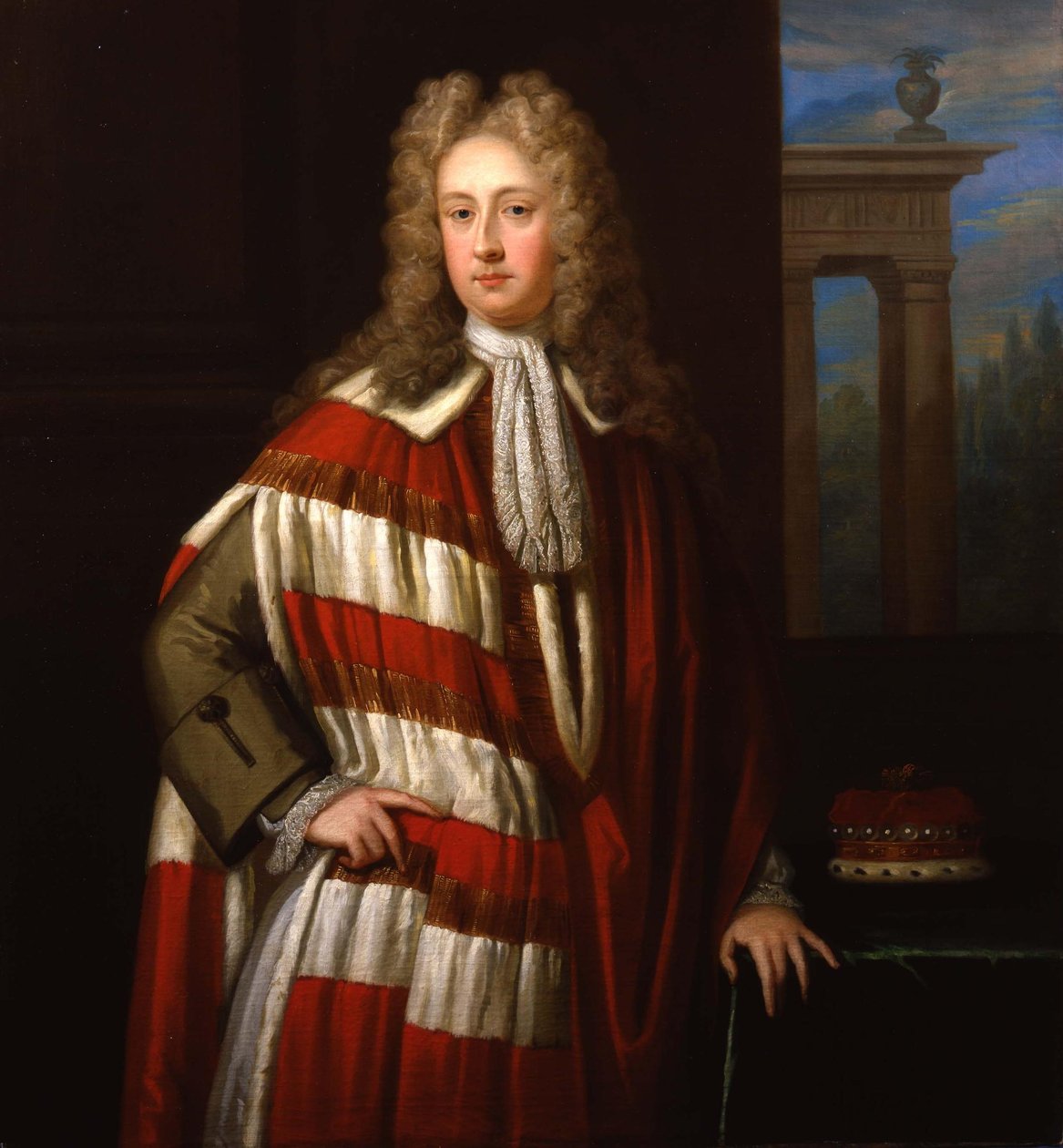 Portræt af Henry St John, 1. viscount Bolingbroke (1678-1751) af Charles D