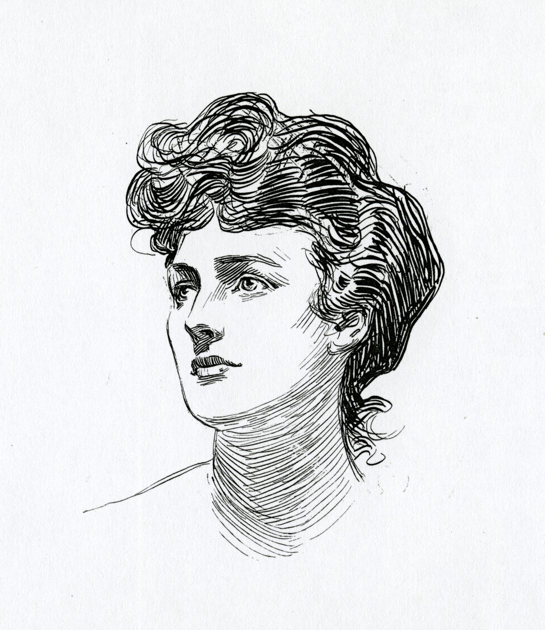 En Gibson-pige, ca. 1902 af Charles Dana Gibson