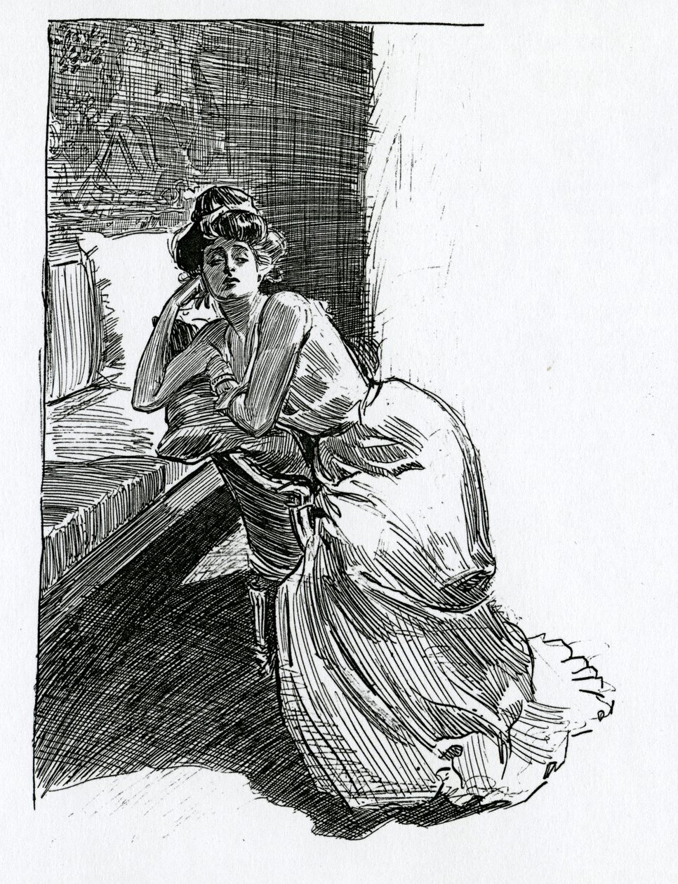 En Gibson-pige, ca. 1902 af Charles Dana Gibson