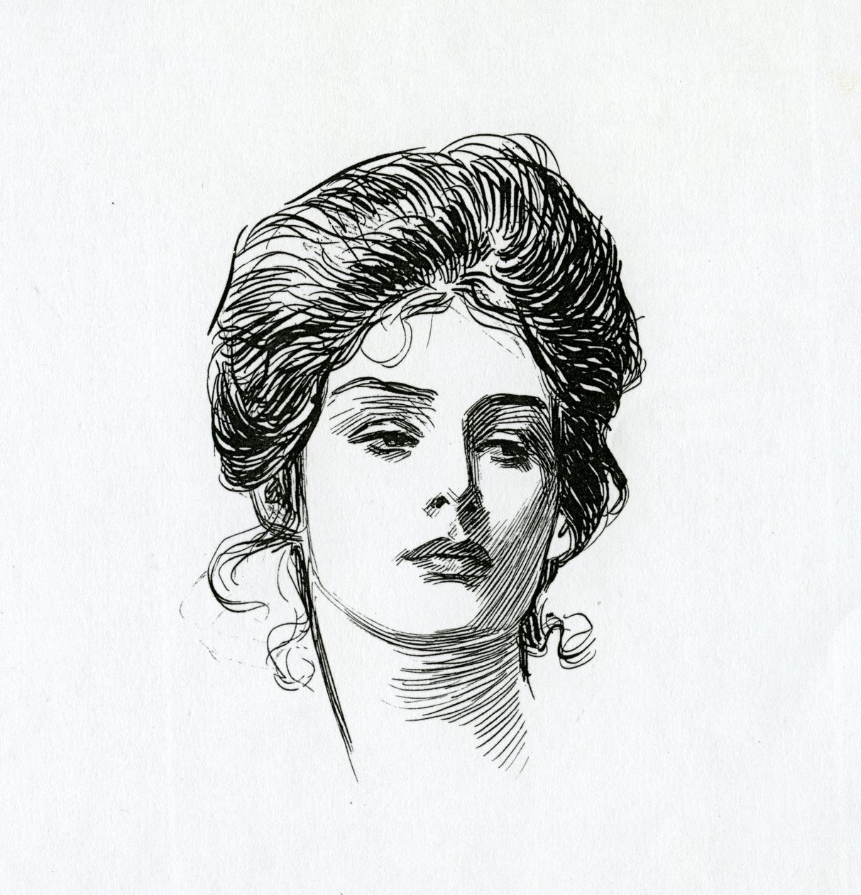 En Gibson-pige, ca. 1902 af Charles Dana Gibson