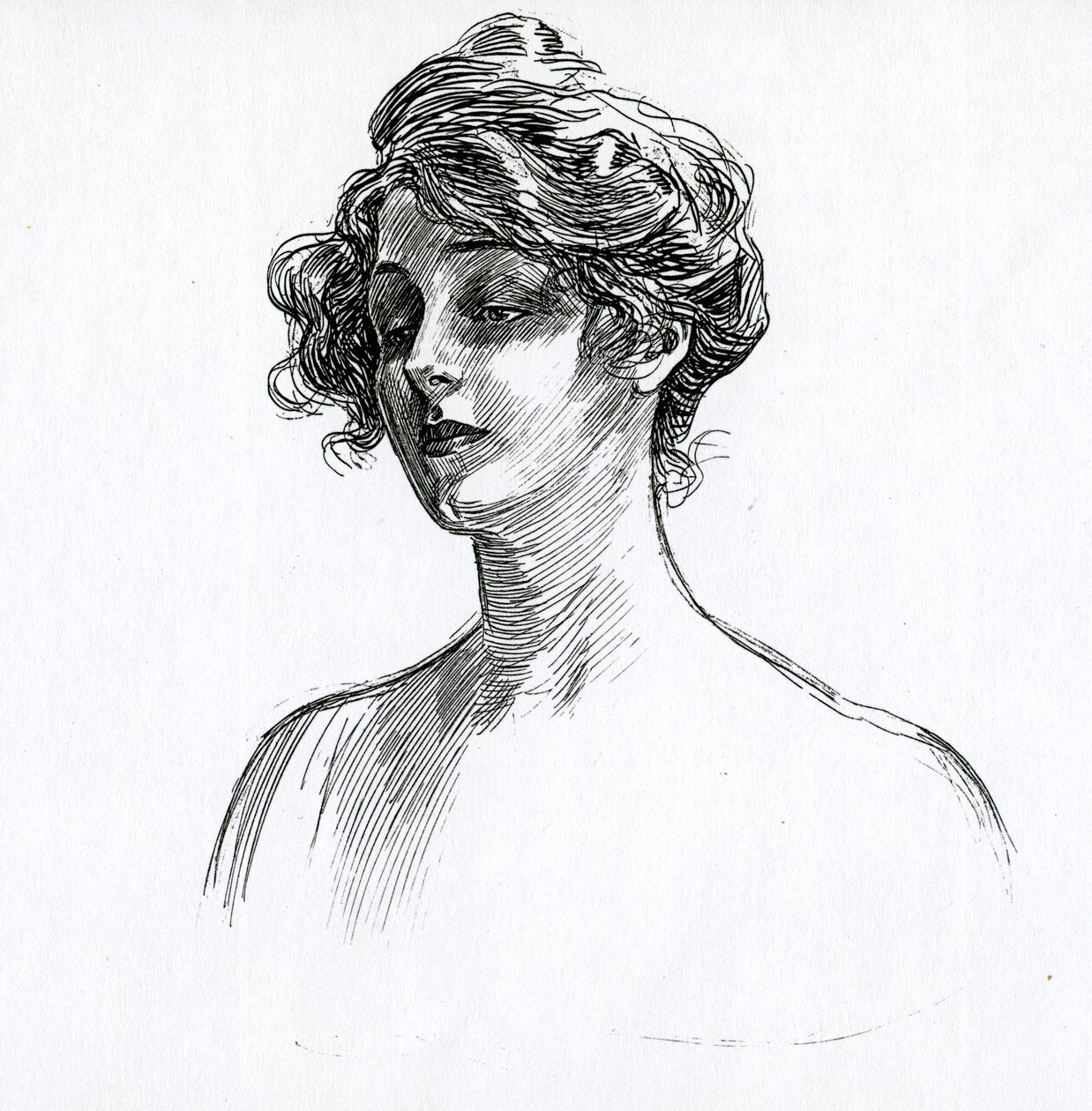 En Gibson-pige, ca. 1902 af Charles Dana Gibson