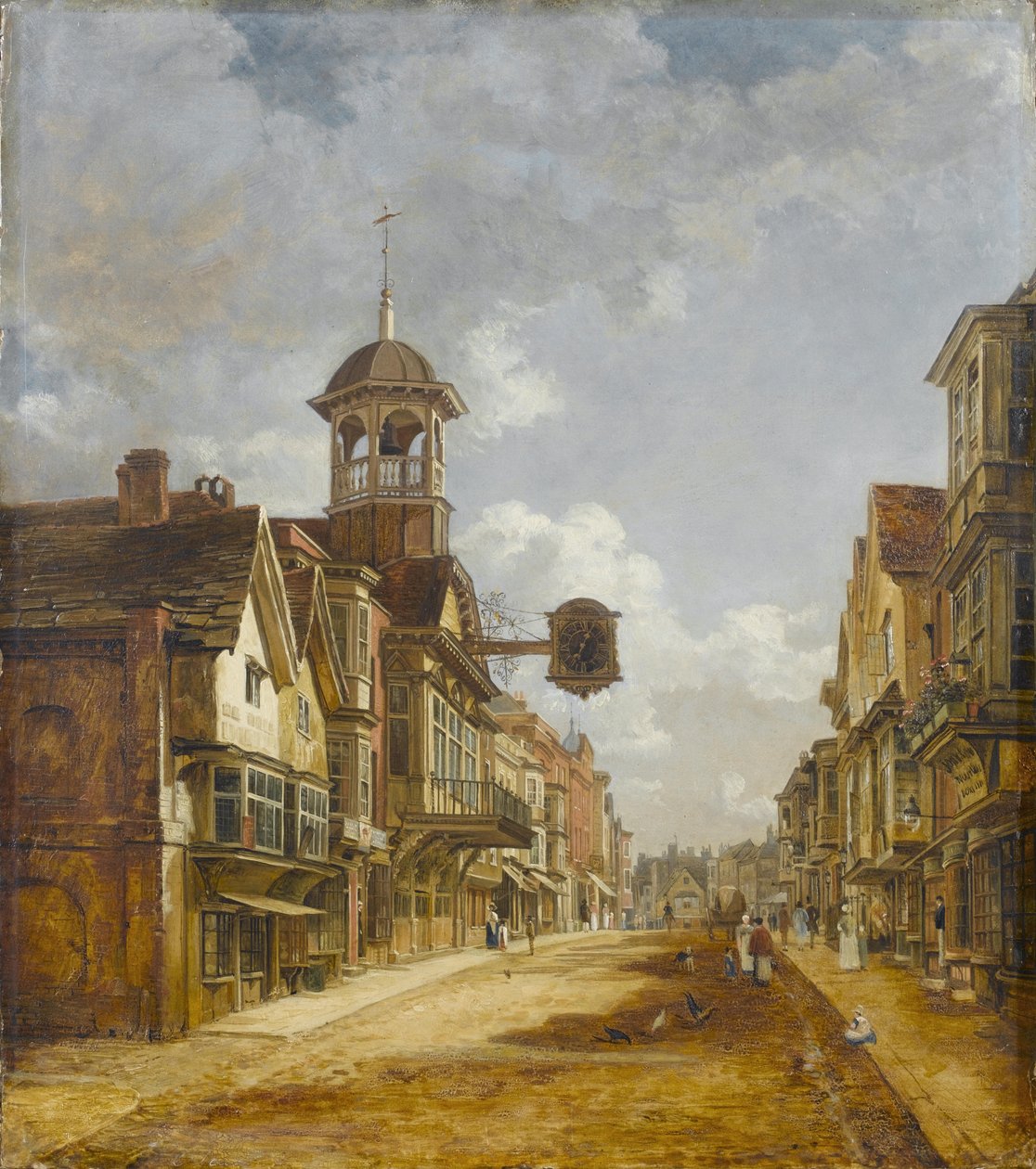 Guildford High Street af Charles Deane