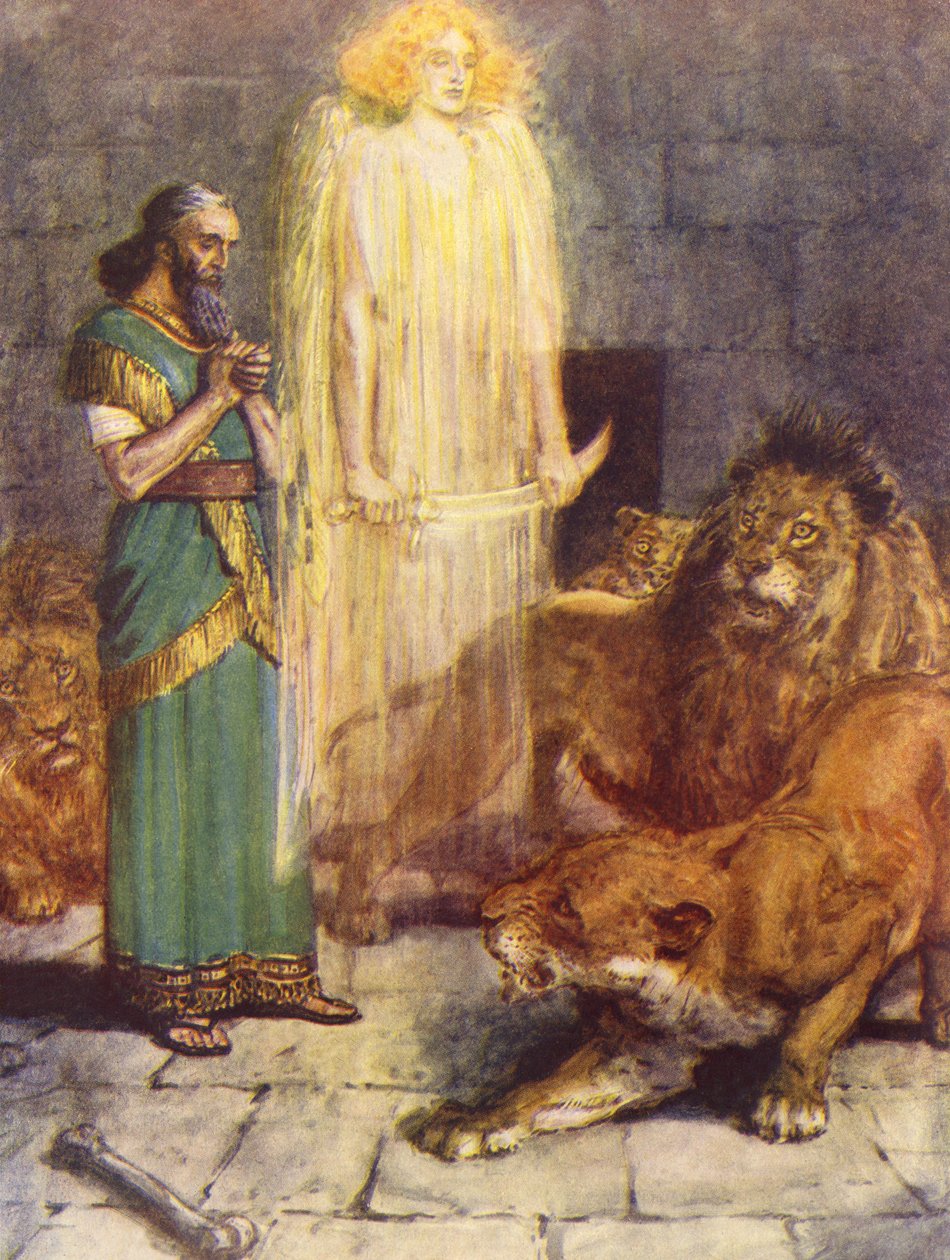 Daniel i Løvehulen af Charles Edmund Brock
