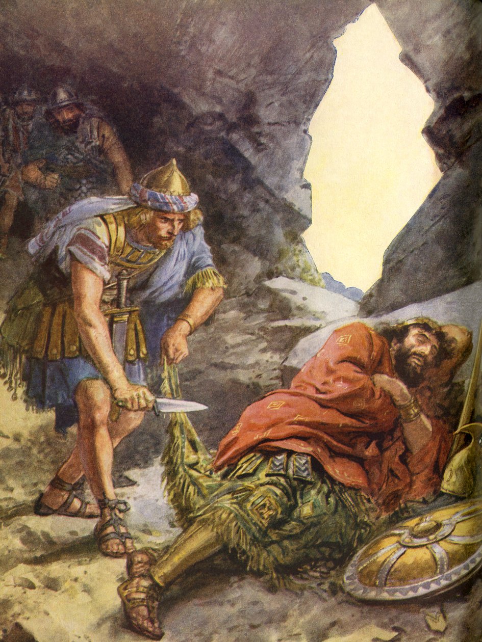 David skåner Sauls liv af Charles Edmund Brock