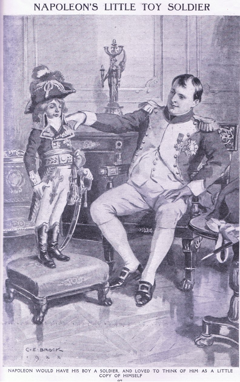 Napoleons lille legetøjssoldat af Charles Edmund Brock