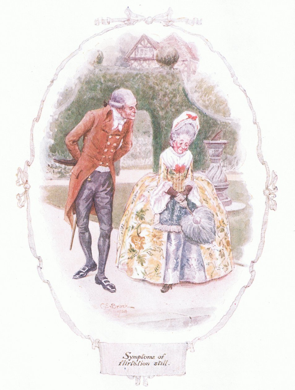 Symptomer på flirt stadig af Charles Edmund Brock