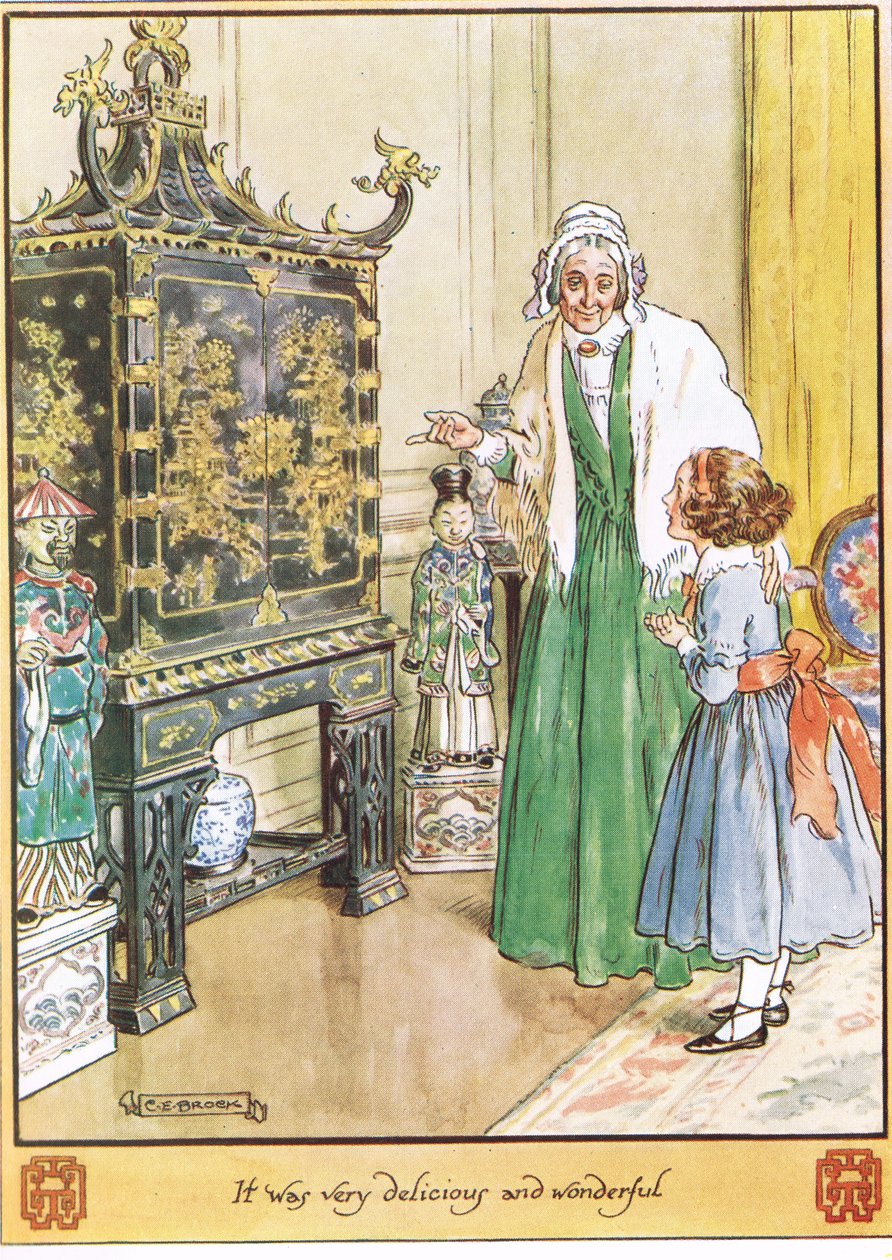 The Chinese Chest, illustration fra 