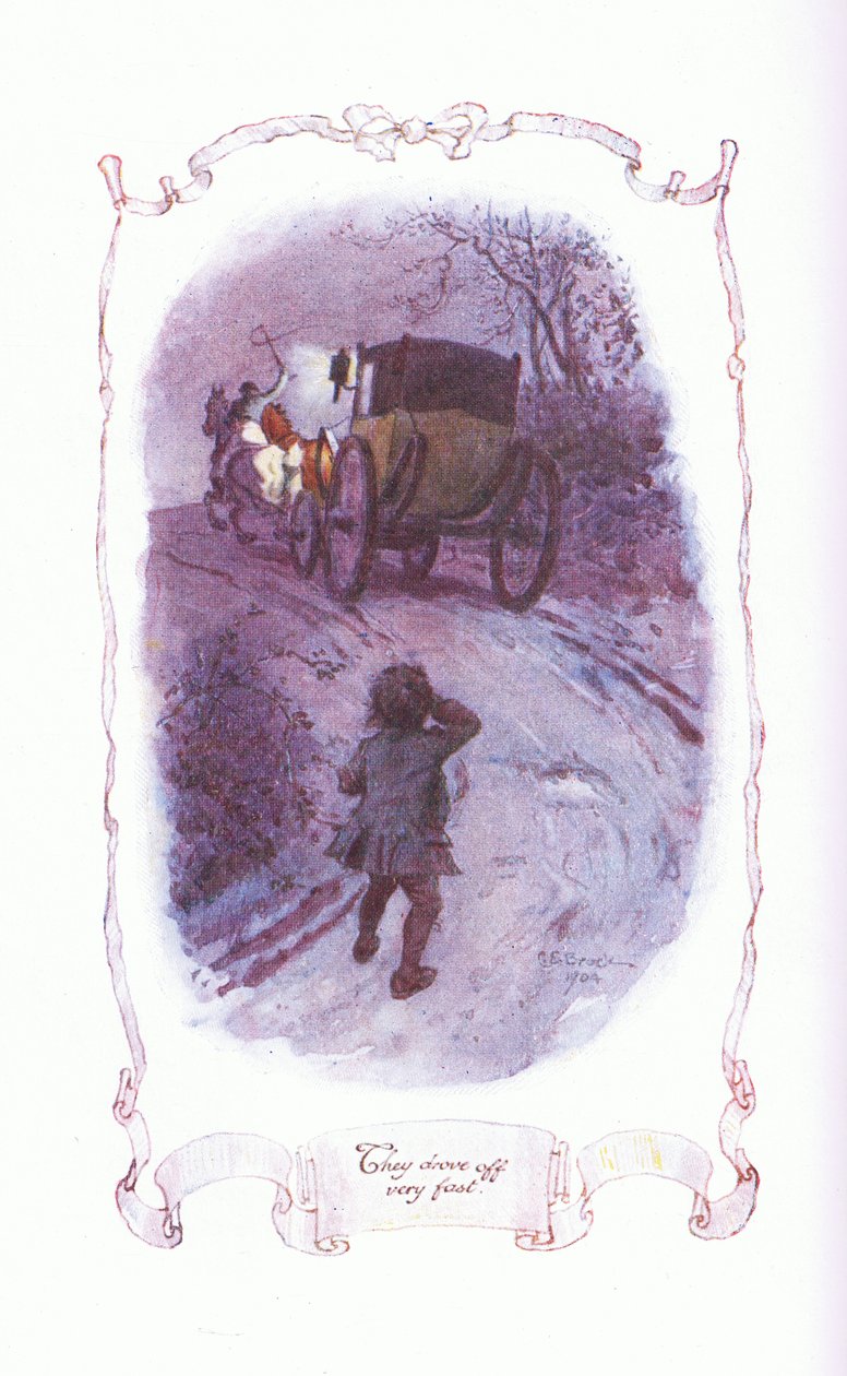 De kørte meget hurtigt, fra The Vicar of Wakefield udgivet af J M Dent & Son Ltd, 1920