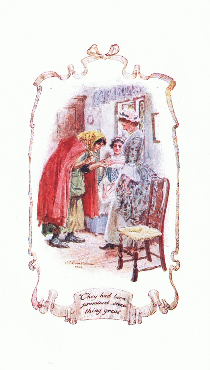 De var blevet lovet noget stort, fra The Vicar of Wakefield udgivet af J M Dent & Son Ltd, 1920