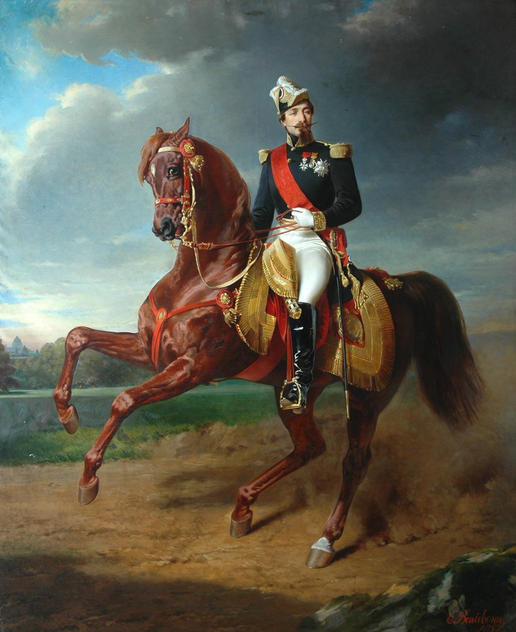 Charles Louis Napoleon Bonaparte, 1857 af Charles Edouard Boutibonne