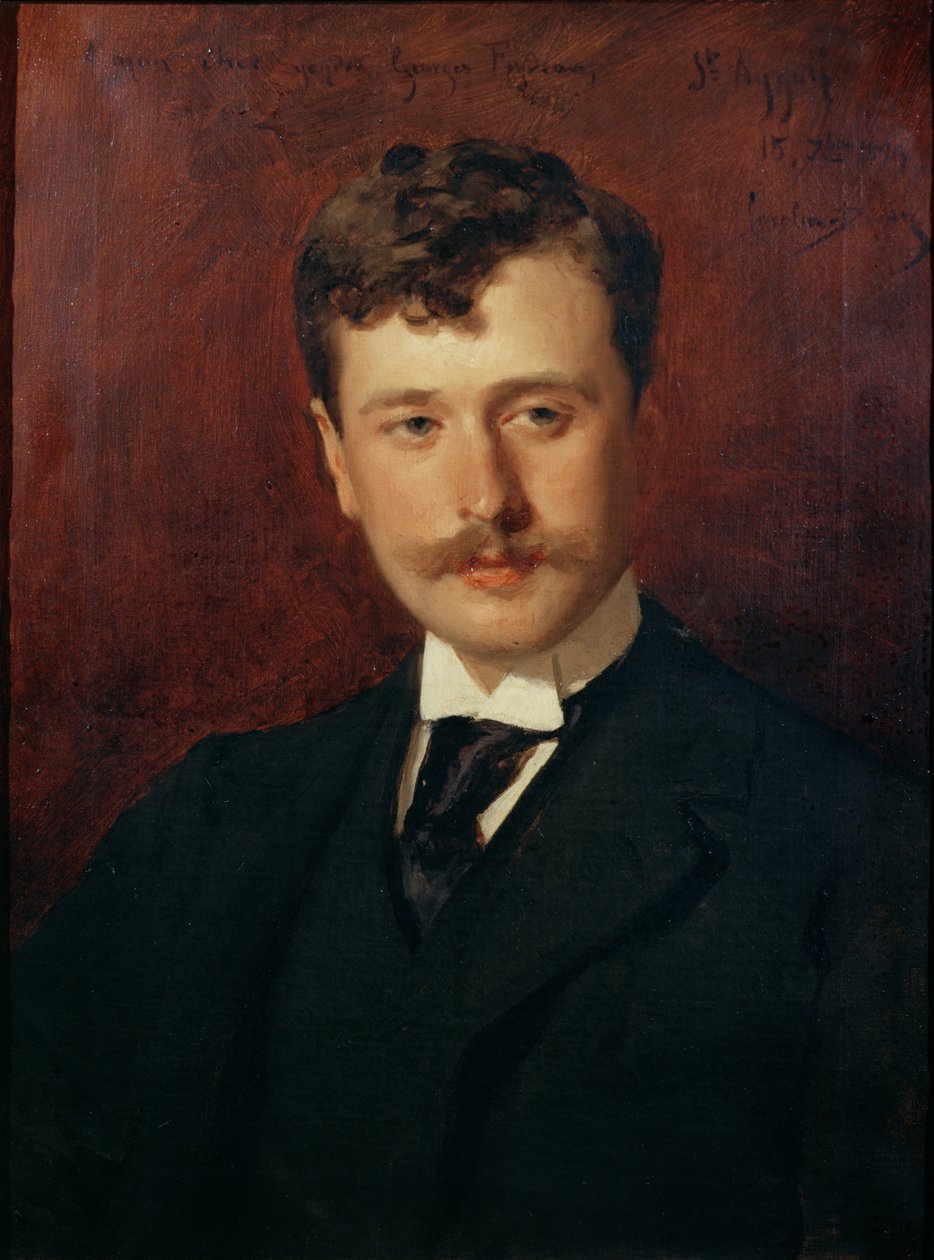 Portræt af Georges Feydeau (1862-1921) af Charles Emile Auguste Carolus Duran