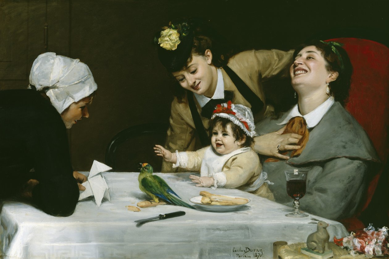 Merrymakers, 1870 af Charles Emile Auguste Carolus Duran