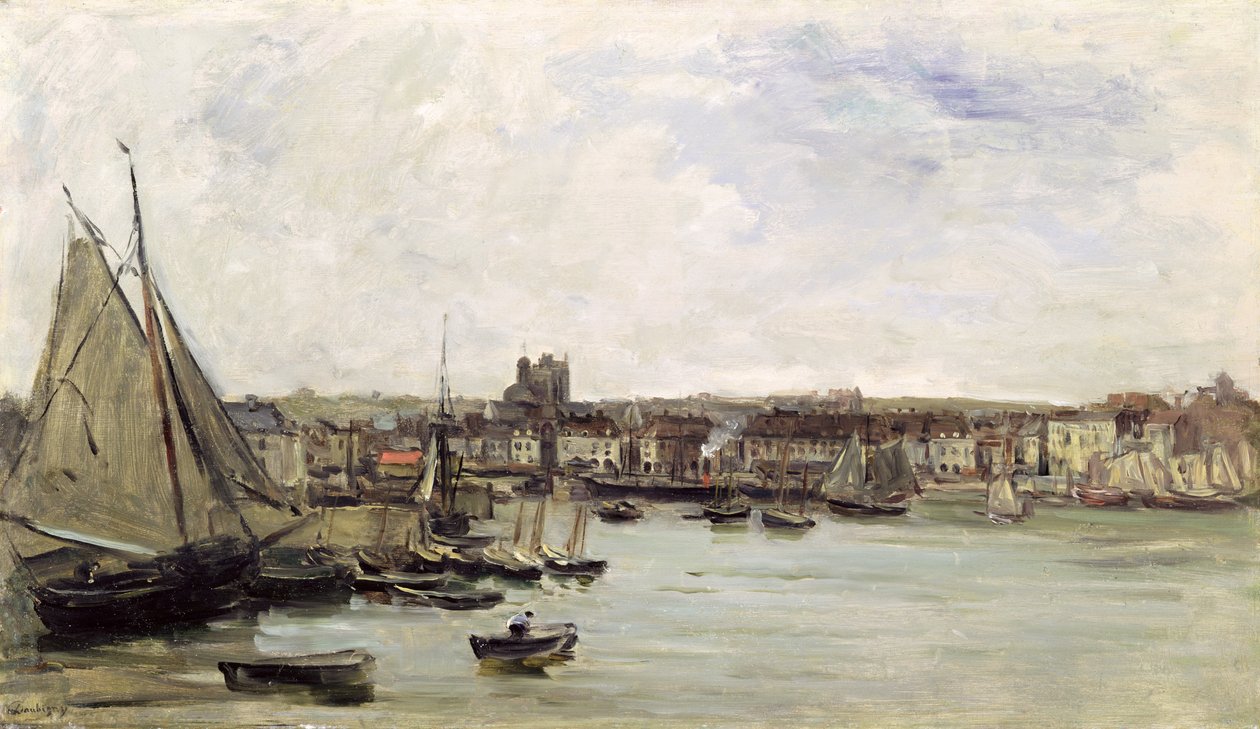 Dieppe, 1875 af Charles Francois Daubigny