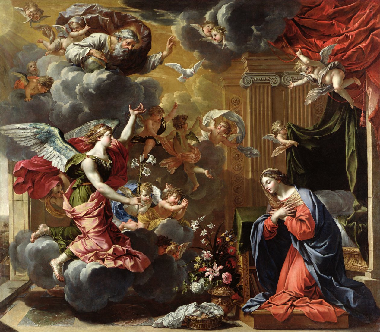 Bebudelsen, 1651-52 af Charles Francois Poerson